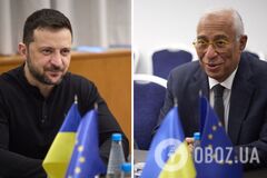 Зеленский обсудил с президентом Европейского совета ужесточение санкционного давления на Россию. Фото и видео