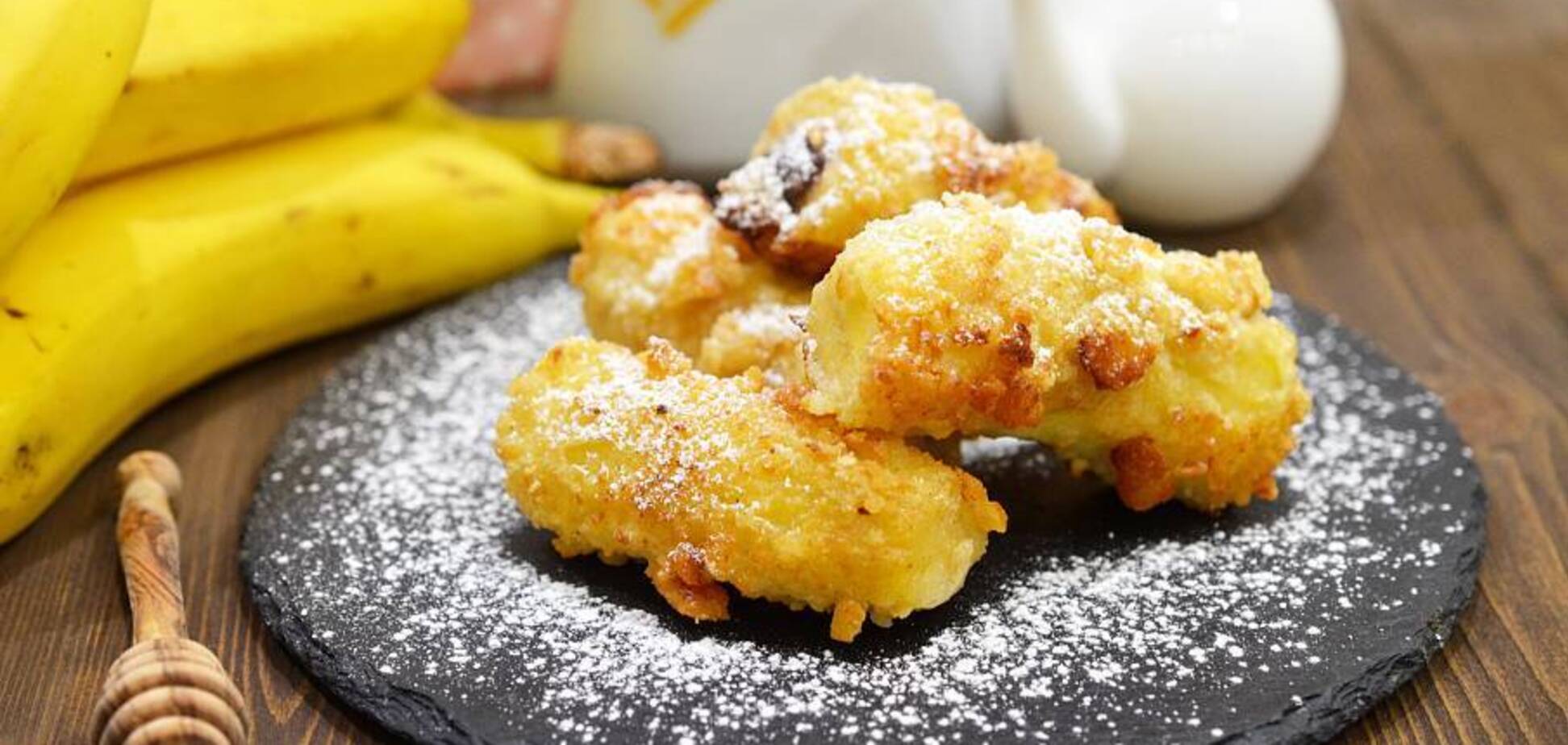 Ленивые банановые палочки детям на перекус: готовятся проще классических блинов