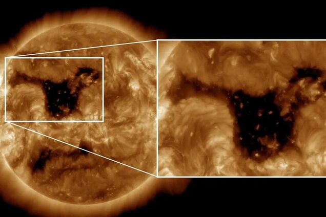 На Сонці утворилася гігантська корональна 'діра': її вплив відчує вся Земля