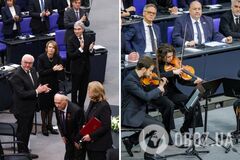 'Пытается уничтожить нас как нацию': украинец, переживший Холокост, выступая в Бундестаге, сравнил Путина с Гитлером. Фото и видео