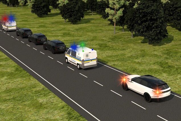 Разрешено ли водителю выполнить обгон? Задания по ПДД в Украине