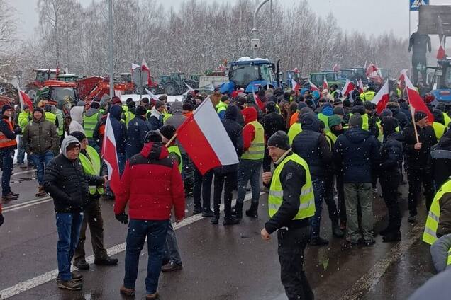 Польські фермери проводять масштабний протест у Варшаві