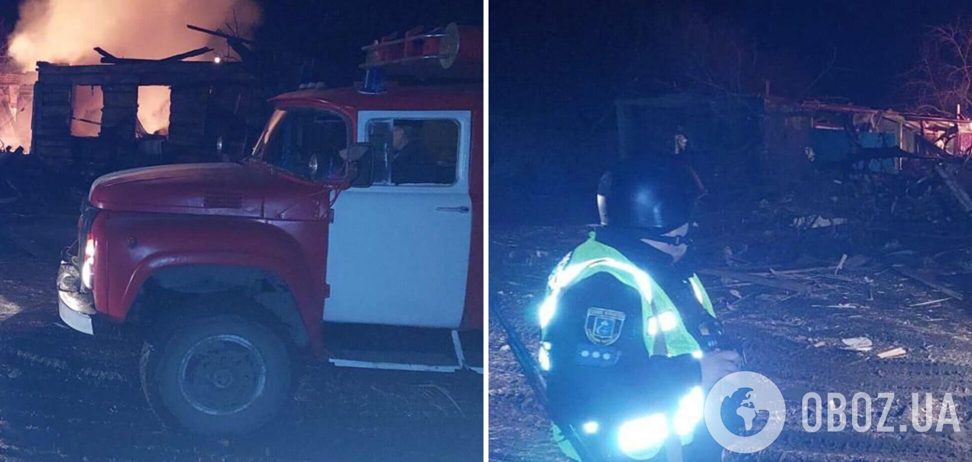 Россия ударила по Сумщине: загорелся частный дом, есть пострадавшие. Фото