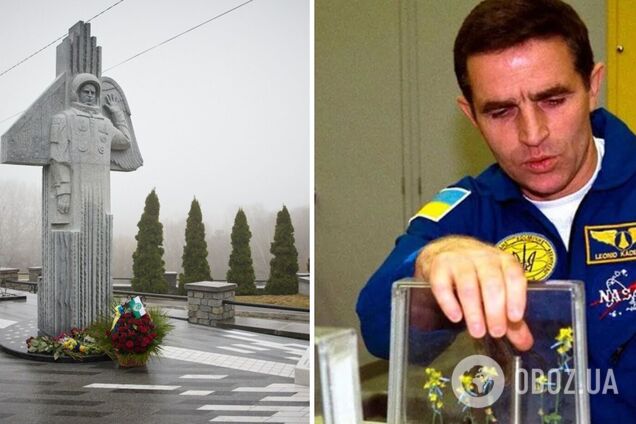 Леонид Каденюк умер семь лет назад: как выглядит могила первого украинского космонавта и почему его памятник открыли со скандалом