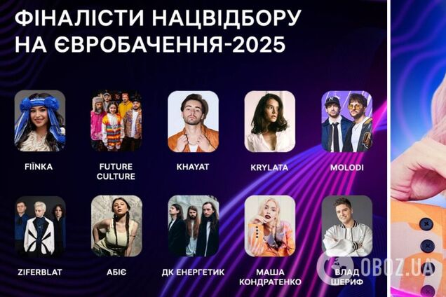 Букмекери змінили ставки на переможця Нацвідбору на Євробачення 2025: хто змістив Машу Кондратенко