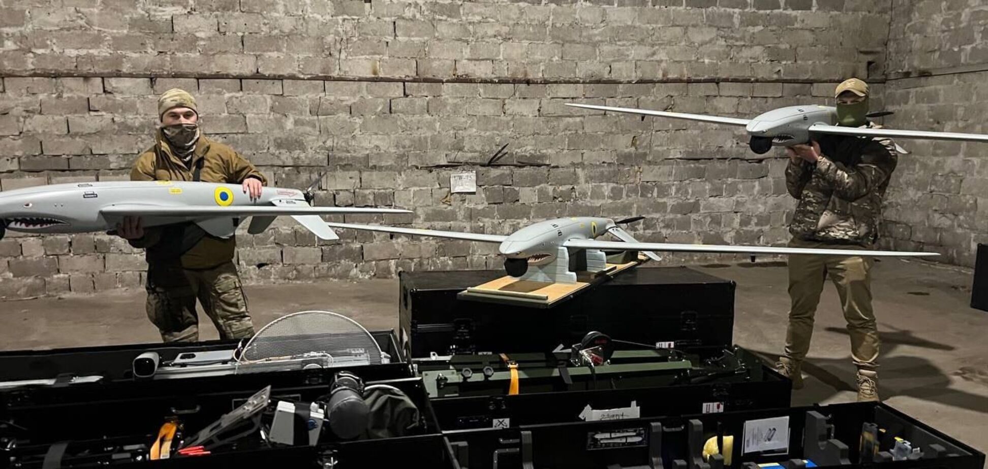 'Укрнафта' передала 3 комплекси БпЛА Шарк' для 14-го полку безпілотних авіаційних комплексів