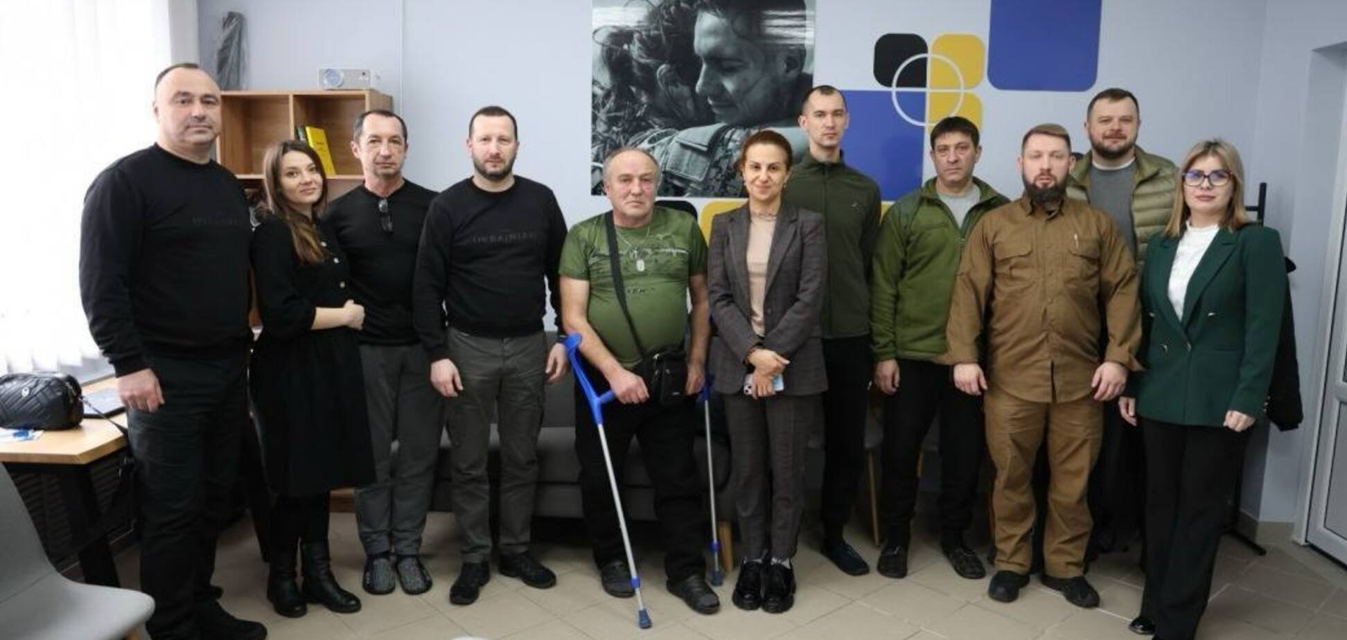 "Укрнафта" помогла Минветеранов открыть первые в Украине кабинеты "Пространство заботы о ветеране"