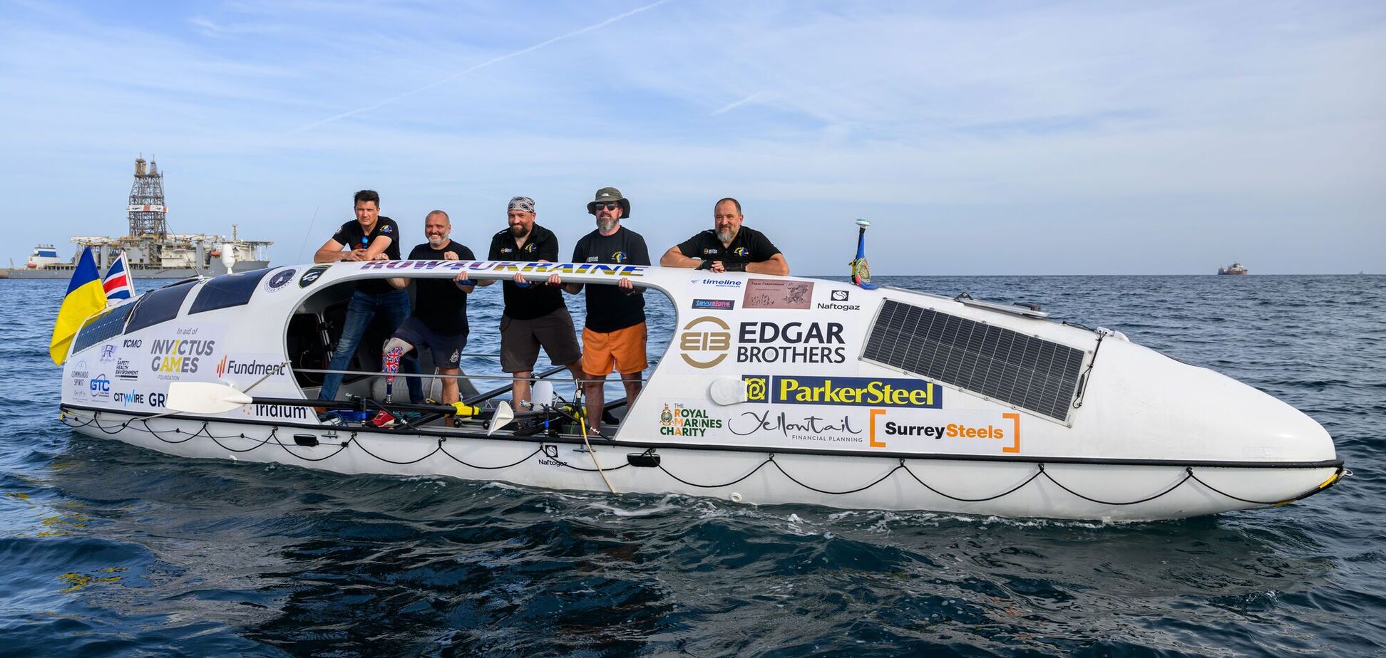 Invictus Ocean/Row4Ukraine: украинский морпех-ветеран и волонтер пересекут Атлантический океан на веслах ради благотворительности