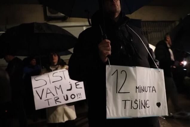 У Чорногорії люди вийшли на протест: звинувачують владу в 'бездіяльності' через масове вбивство. Фото і відео