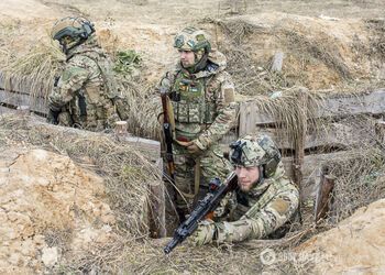 Український боєць показав зачистку позицій ворога на Харківщині: відео