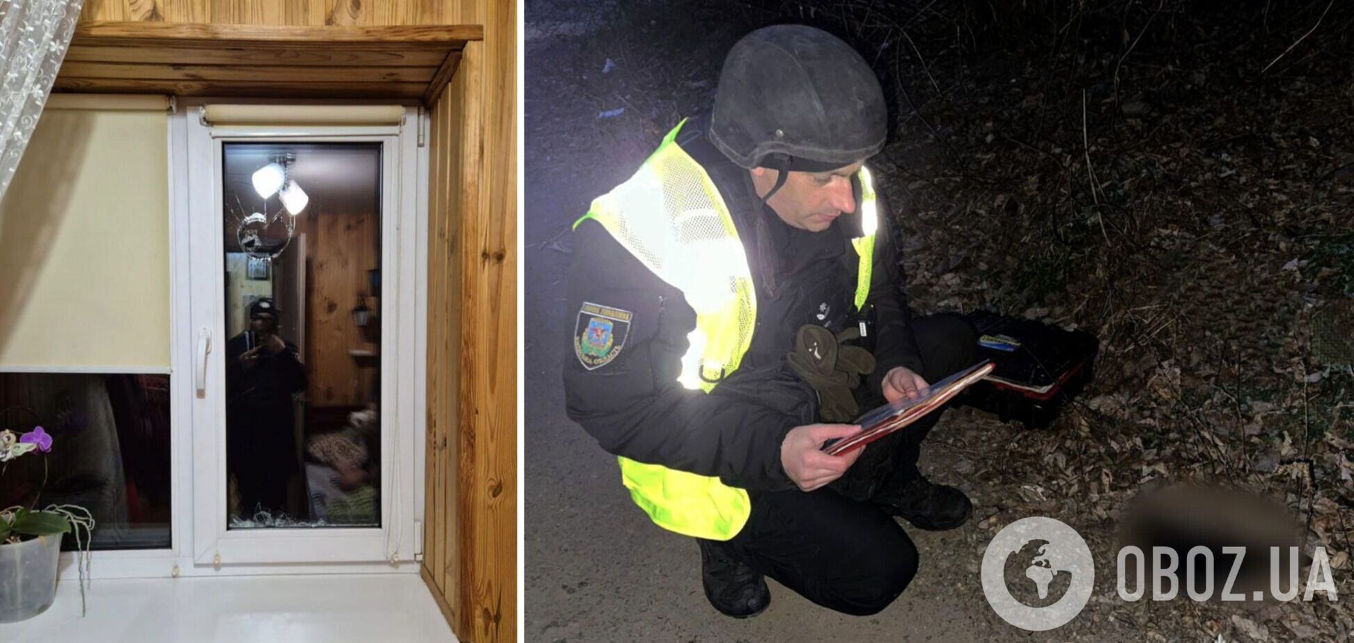 Пошкоджено будинки та лінію електромережі: у поліції розповіли про наслідки російської атаки на Київщину. Фото