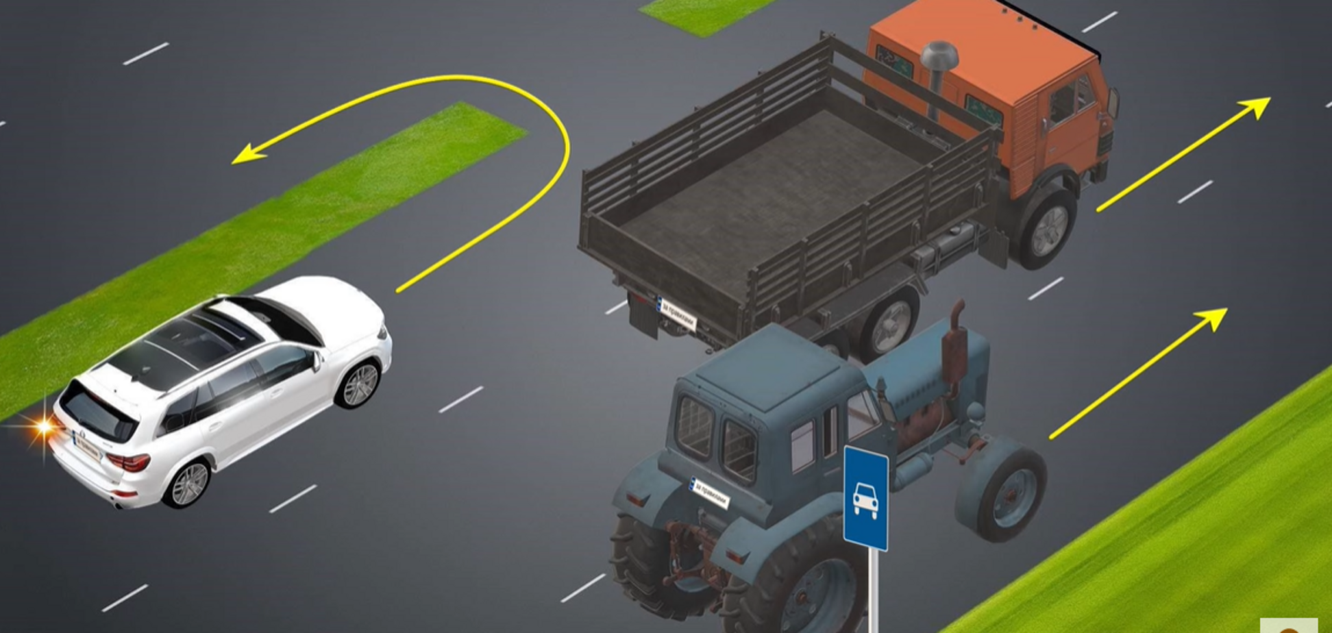 Хто порушує правила? Хитре завдання на знання ПДР