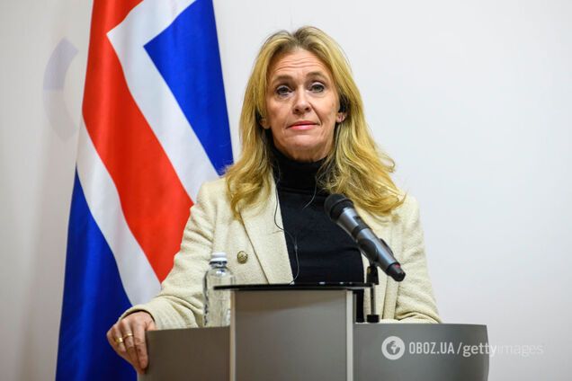 'Украинцы принесли большую жертву, чтобы сохранить свои права': глава МИД Исландии заверила Киев в поддержке