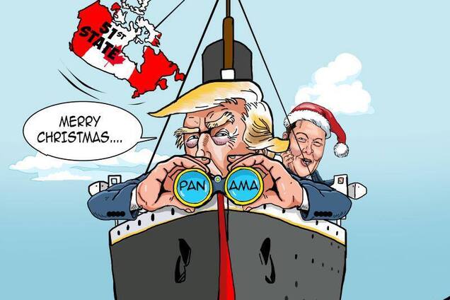 Отжать Панамский канал, выкупить Гренландию, поглотить Канаду — казалось бы, при чем здесь мир в Украине!?