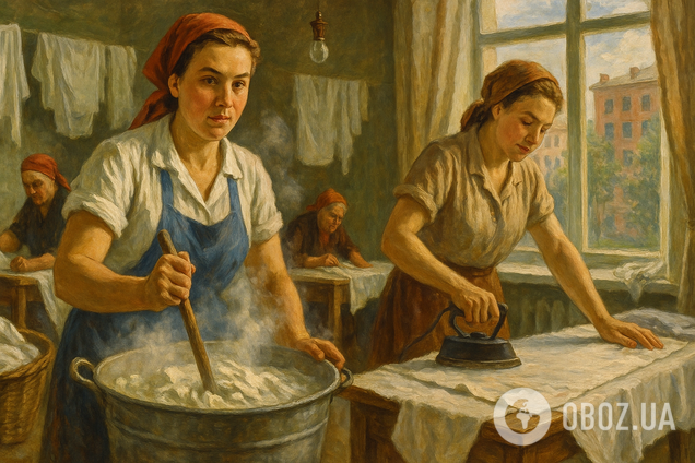 Зачем в СССР 'варили' белье: почему было обязательно тщательно гладить