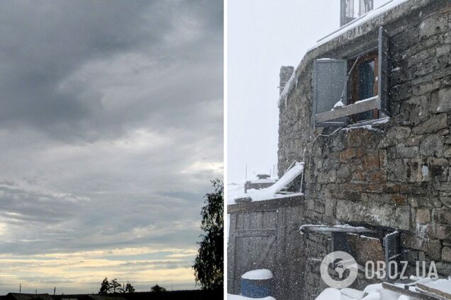 Місцями випаде мокрий сніг: синоптики дали невтішний прогноз на перший день жовтня. Карта