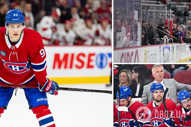 Канадский хоккеист сломал россиянина во время матча. Видео