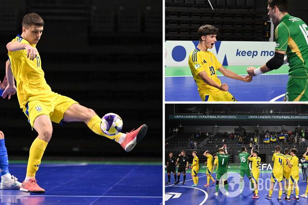 Украина неожиданно всухую обыграла Италию и вышла в полуфинал чемпионата Европы по футзалу U-19. Видео