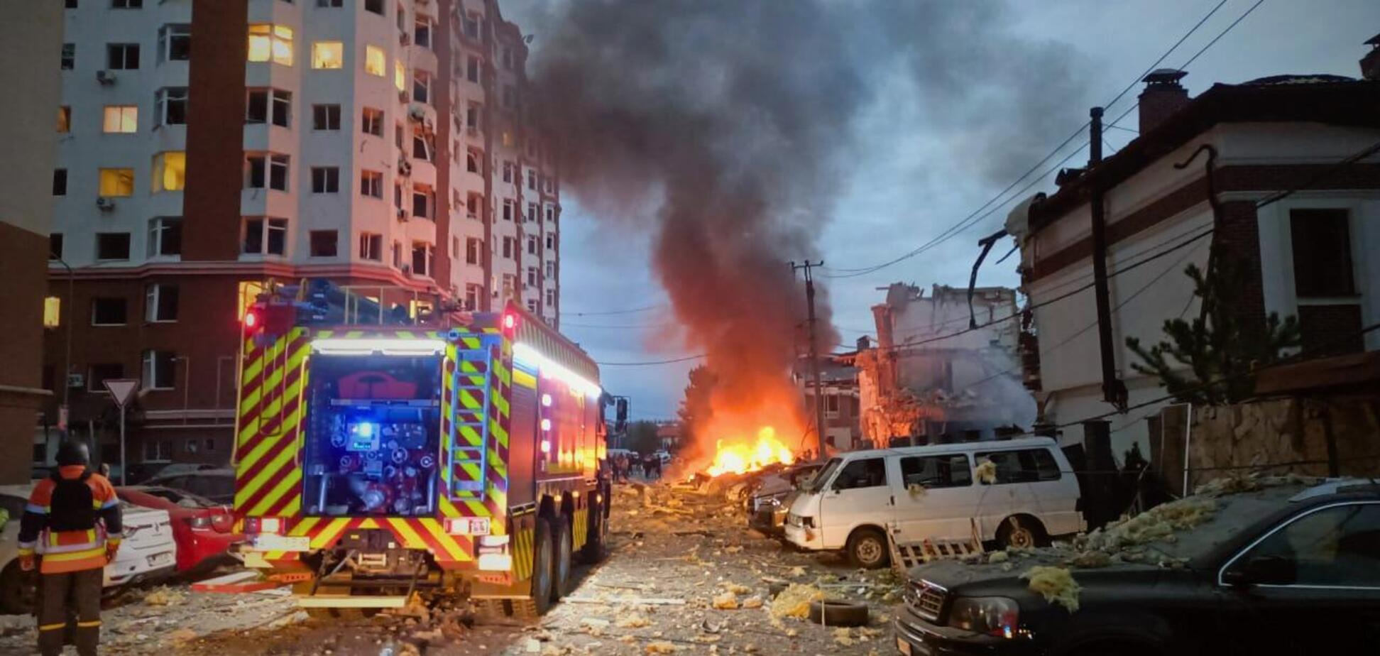 удар по Киеву 28 сентября 2025 года