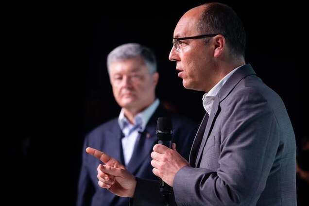 'Всю жизнь служил государству': Порошенко поприветствовал присвоение Парубию звания Героя Украины