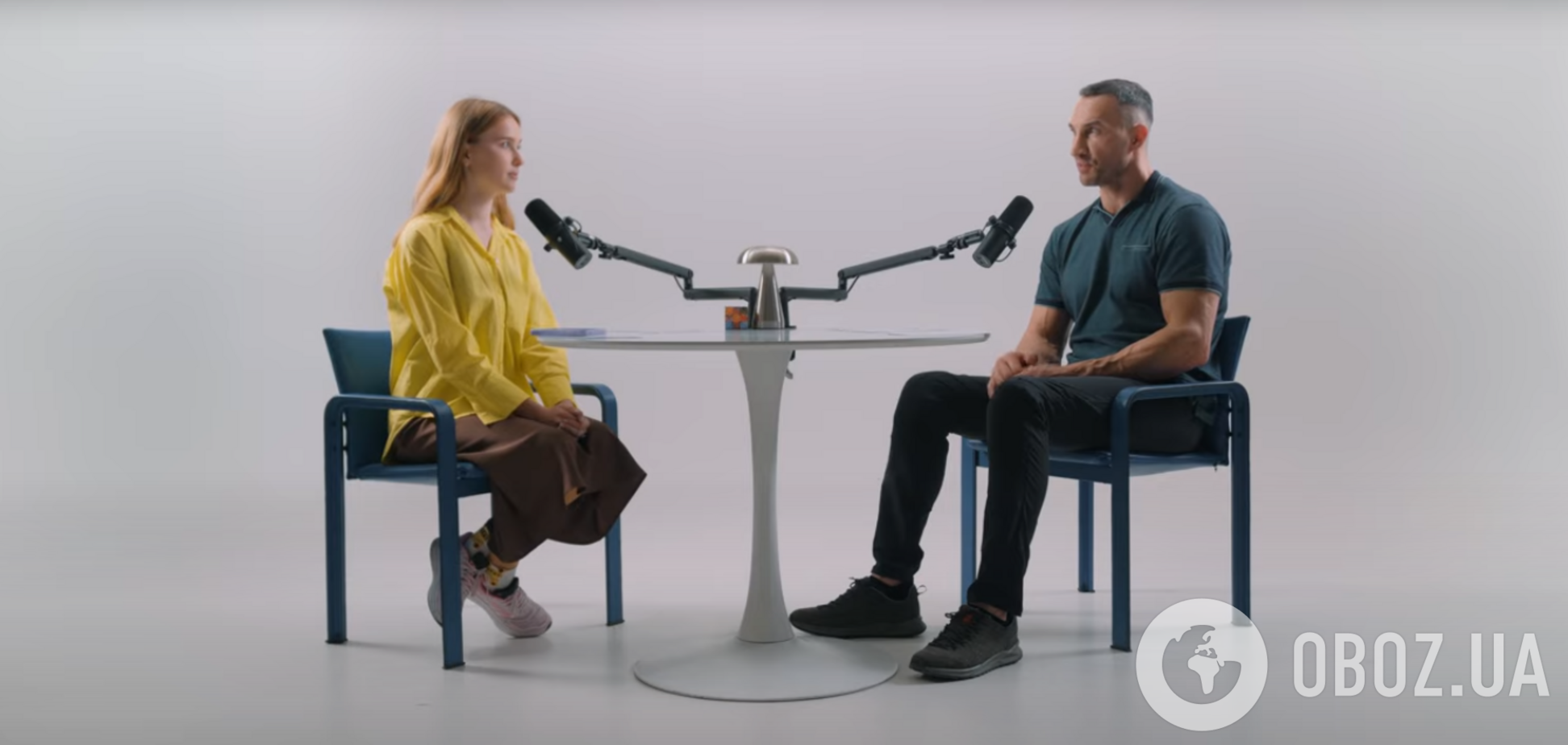 У Владимира Кличко начали интервью фразой 'Владимир, представьтесь'. Видео