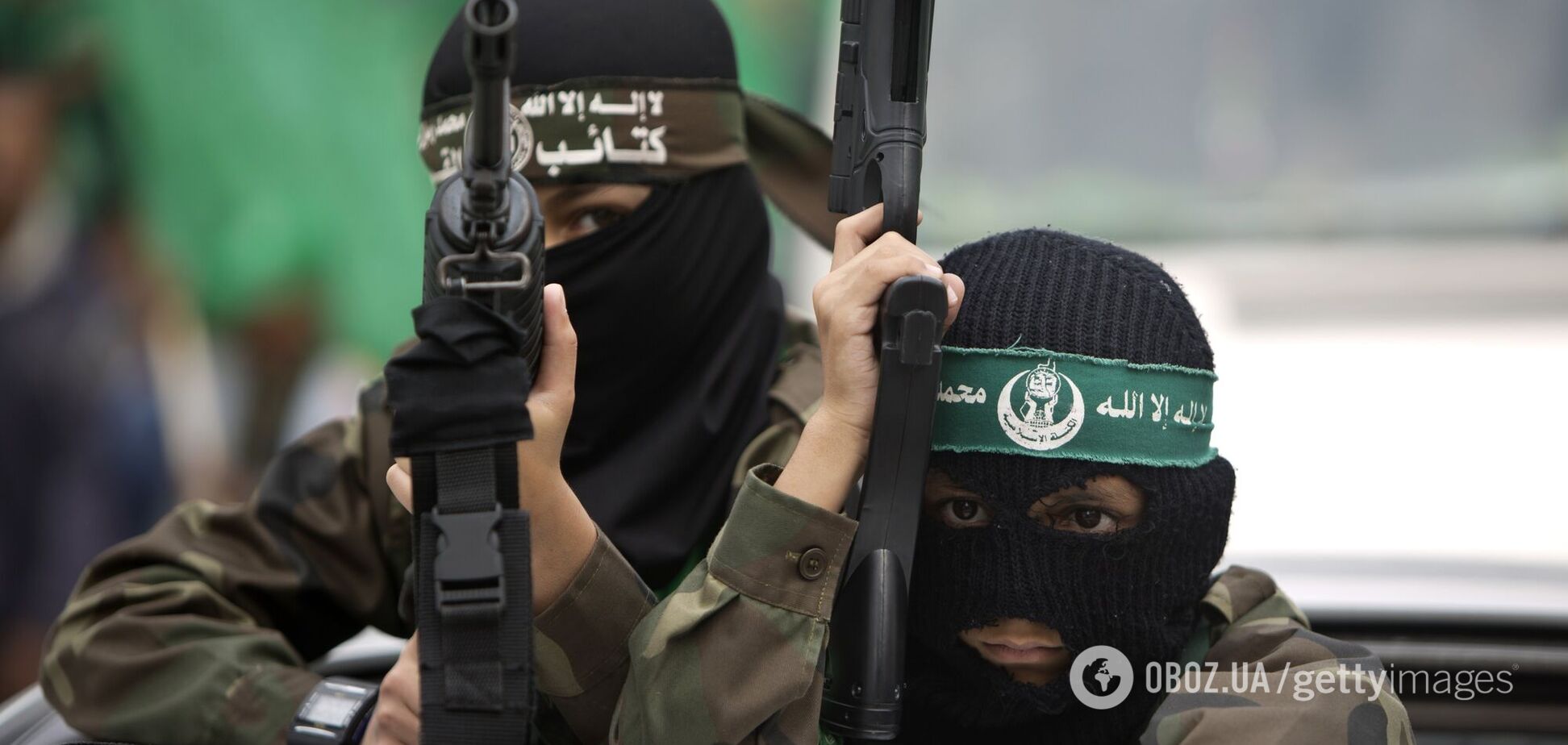 Митинг сторонников ХАМАСа в Газе, 2014 год