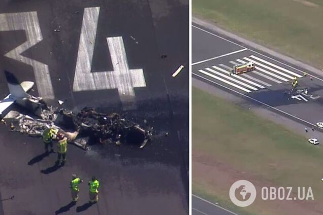 В Австралии разбился легкомоторный самолет, есть погибшие. Фото и видео