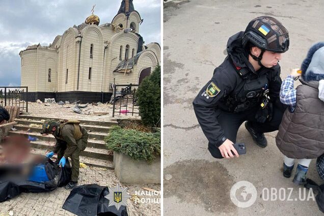 Россияне сбросили авиабомбу на храм в Константиновке: три человека погибли, пятеро получили ранения. Фото и видео