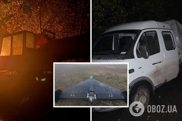 Россия атаковала ударными дронами транспорт 'Черниговоблэнерго': есть погибший и раненые. Фото