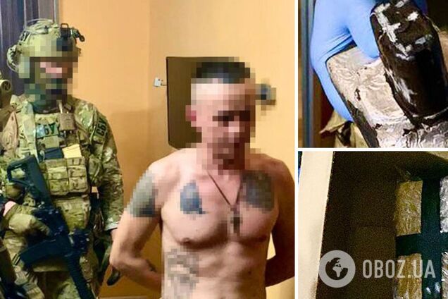 Мав закласти вибухівку: СБУ затримала дезертира, який на замовлення РФ готував теракт у центрі Запоріжжя. Фото