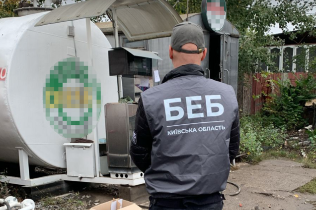 В Белой Церкви прекратили работу подпольной АЗС в Белой Церкви