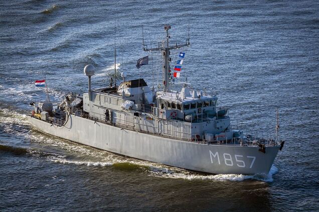 Минный охотник: Украина получила от Нидерландов еще один корабль типа Alkmaar