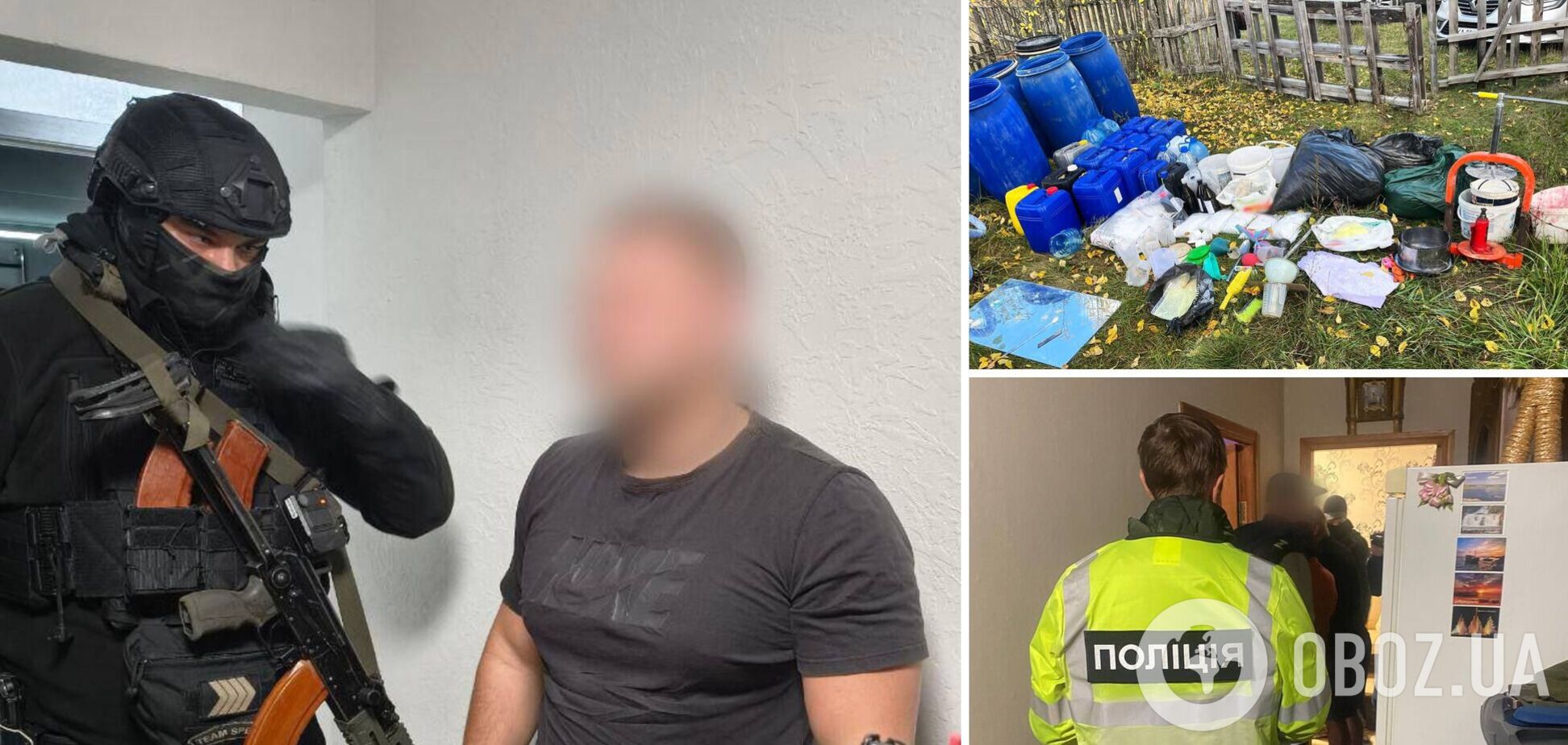 Вилучили 'товару' на понад 3,5 млн грн: викрито зловмисників, які збували наркотики на Київщині та Полтавщині. Фото та відео