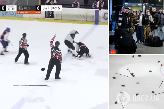 'Я русский! Я не потерплю...' В Латвии русскоговорящему хоккеисту прилетела карма за хамство. Видео