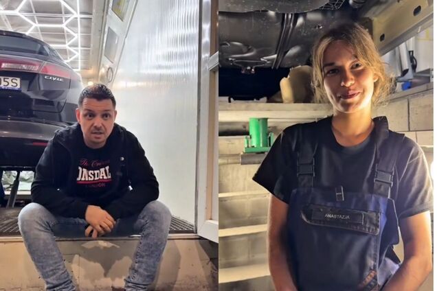 'Ремонтирует авто лучше, чем наши 'гусары': владелец автосервиса в Польше стал на защиту украинки. Видео