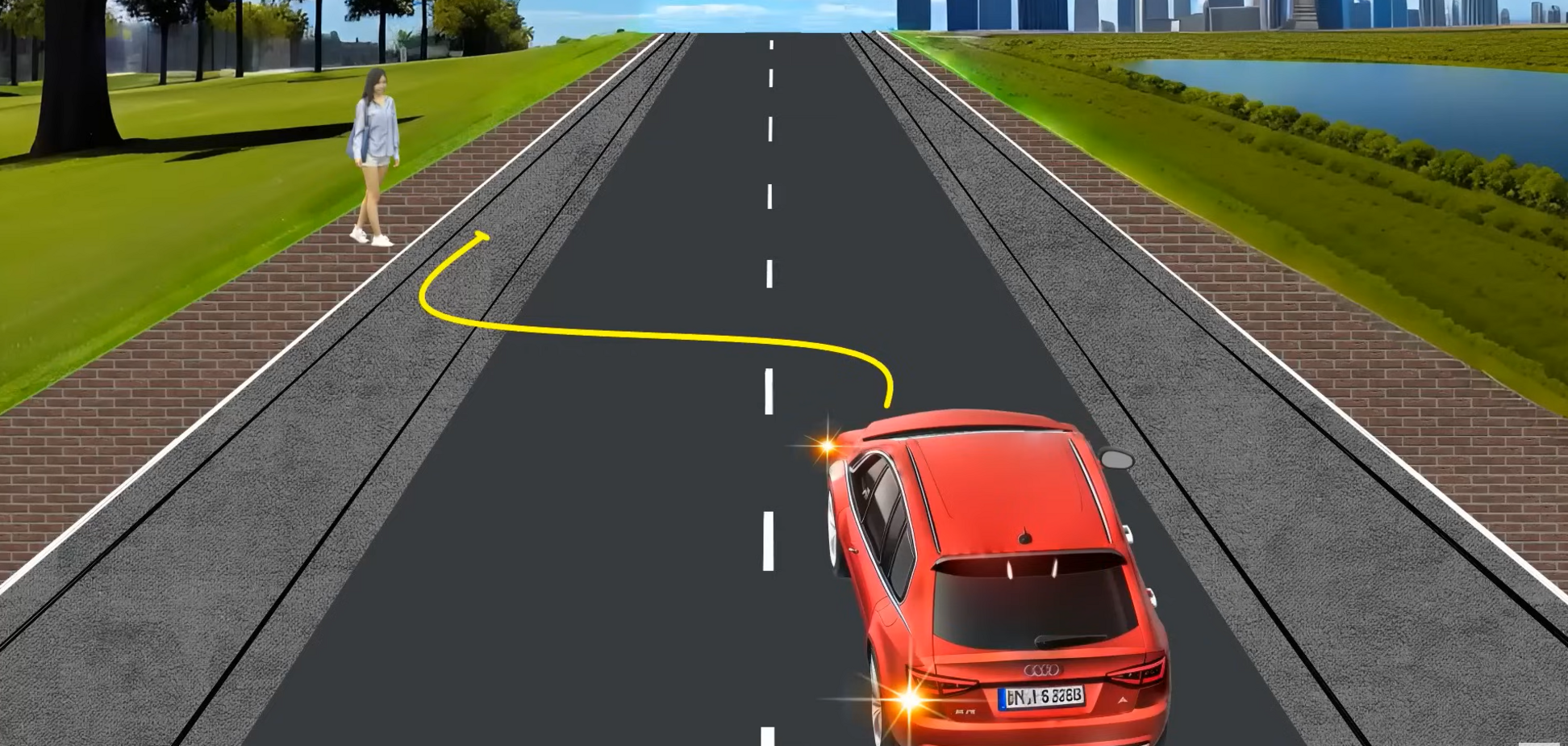 Чи можна підібрати пасажирку? Тест на знання ПДР