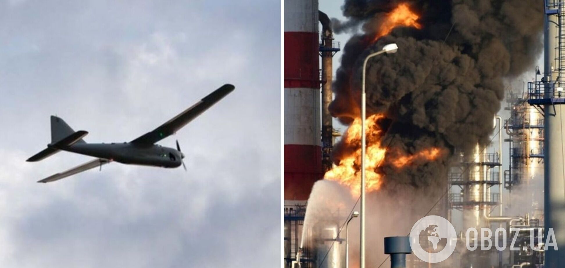 Було видно дим: дрони повторно атакували НПЗ 'Башнефть' у Башкортостані. Відео