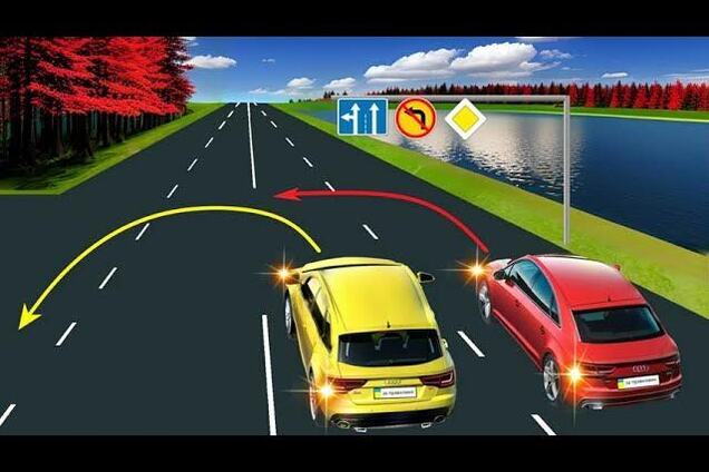 Кому дозволений маневр? Тест для водіїв