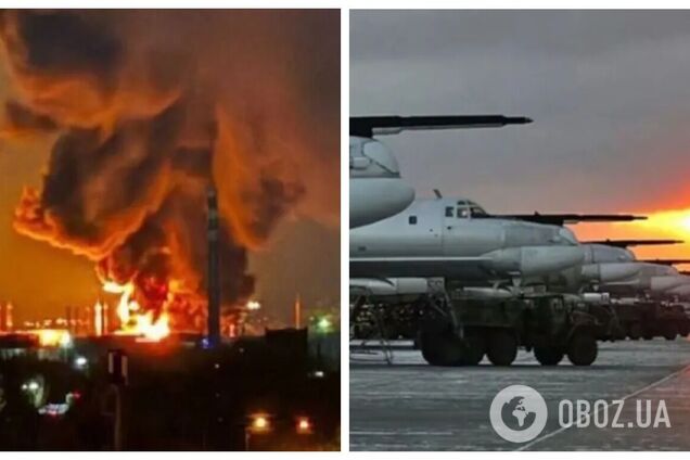 Була серія вибухів: дрони атакували російські Саратов і Енгельс, аеропорти припиняли роботу. Відео