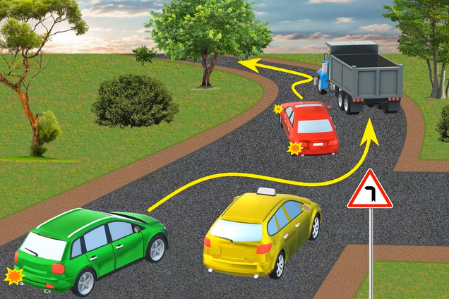 Кто из водителей нарушит правила? Тест на знание ПДД