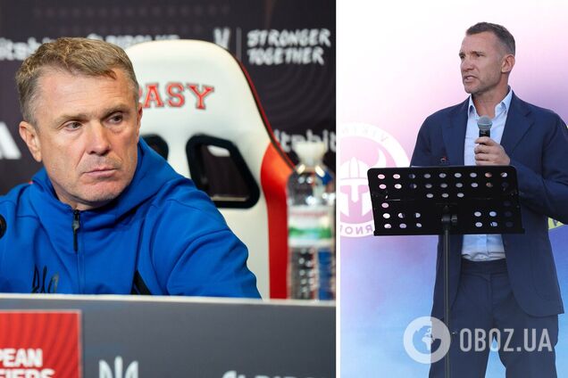 Шевченко прокоментував 'звільнення' Реброва зі збірної України