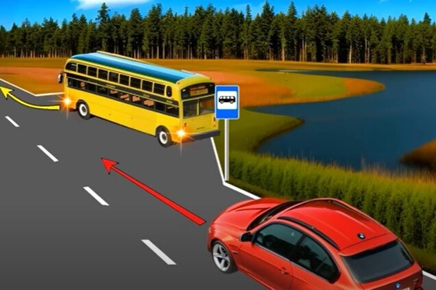 Хто повинен дати дорогу? Тест на знання ПДР