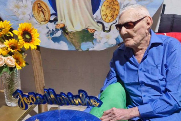 Найстаріший чоловік у світі поділився секретом свого довголіття