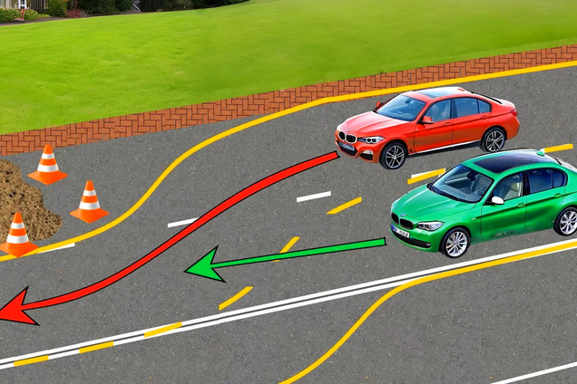 Хто має дати дорогу? Завдання з ПДР