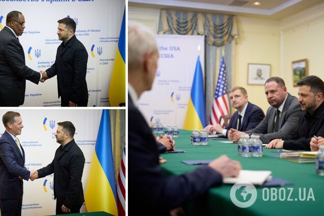 Зеленский в США встретился с представителями компаний Raytheon и Lockheed Martin: говорили о потребностях в ПВО, ракетах и самолетах. Видео и все детали визита