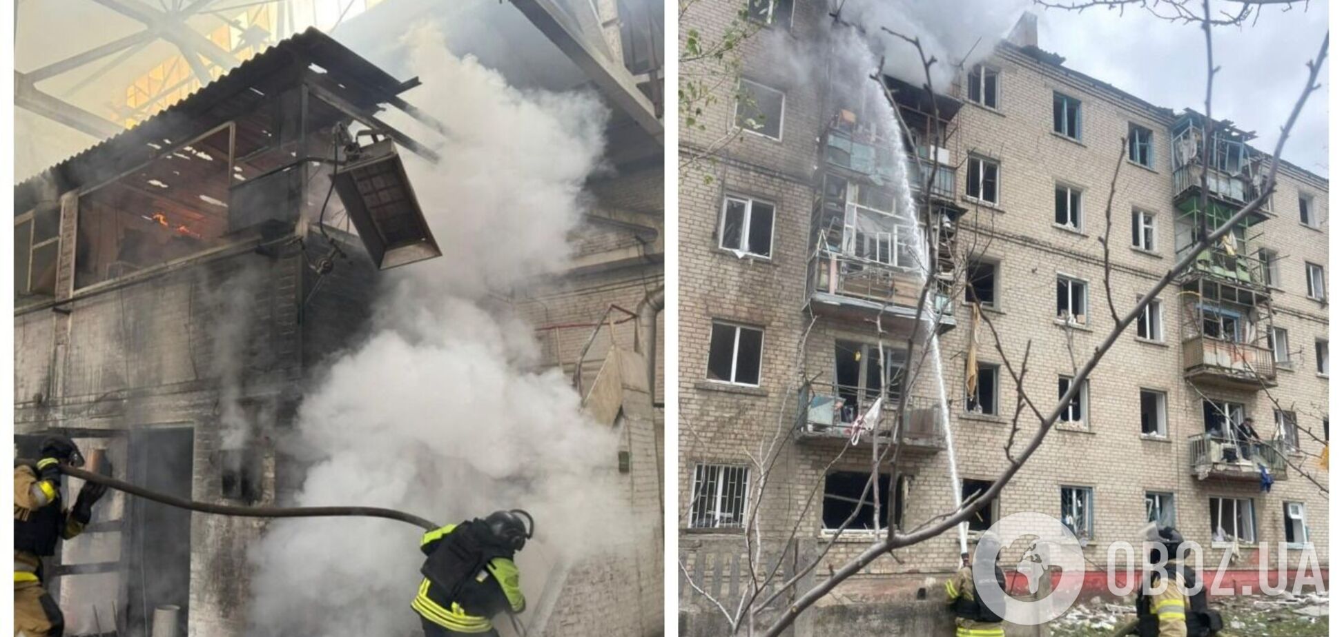 Войска РФ ударили по многоэтажке в Дружковке: есть раненые. Фото