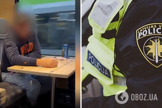 Набросился в поезде в Швейцарии на украинку и ее семью: в Латвии правоохранители взялись за фаната РФ