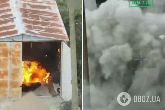 ВМС эффектно уничтожили российский склад БК в районе Кинбурнской косы и показали видео