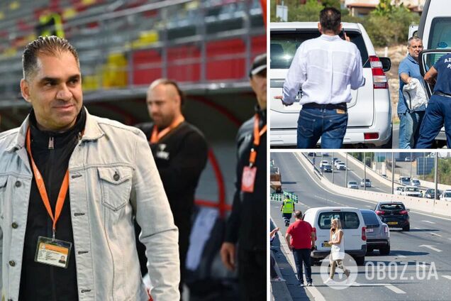 На Кипре застрелили президента футбольного клуба. После ранения его не довезли в больницу, попав в ДТП. Видео