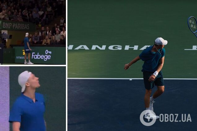 Тенісист-чемпіон з українським корінням під час матчу дав відсіч російському вболівальнику, який ображав його. Відео